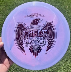 NEW! Innova 2021 Gregg Barsby Purple Swirly Star Eagle w/ Red @175 Disc Golf