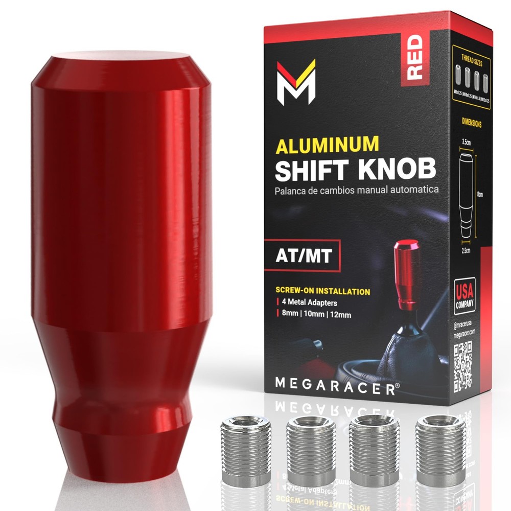 Universal Gear Shift Knob Aluminum Racing Style Shifter