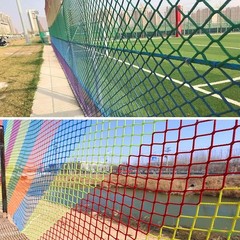 Multicolor Safety Rope Net for , Climbing Net for Outdoor, Balcony & Playgrou…