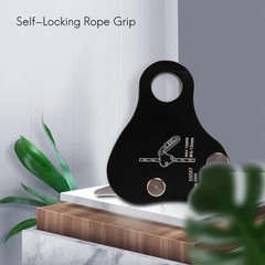 Rope Ascender,Rock Climbing Tree Arborist Rope Grab Self-Locking Rope Grip3127