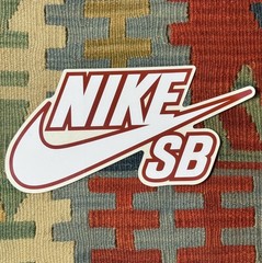 Vintage Nike SB Logo 10in Sticker Large Skateboarding Decal Rare Authentic