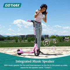 Foldable Kids Electric Scooter Pink 150W 10MPH 7 Mile Range