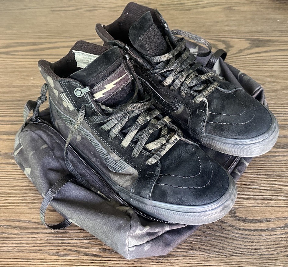 DEFCON Vans 9.5 Multicam Black
