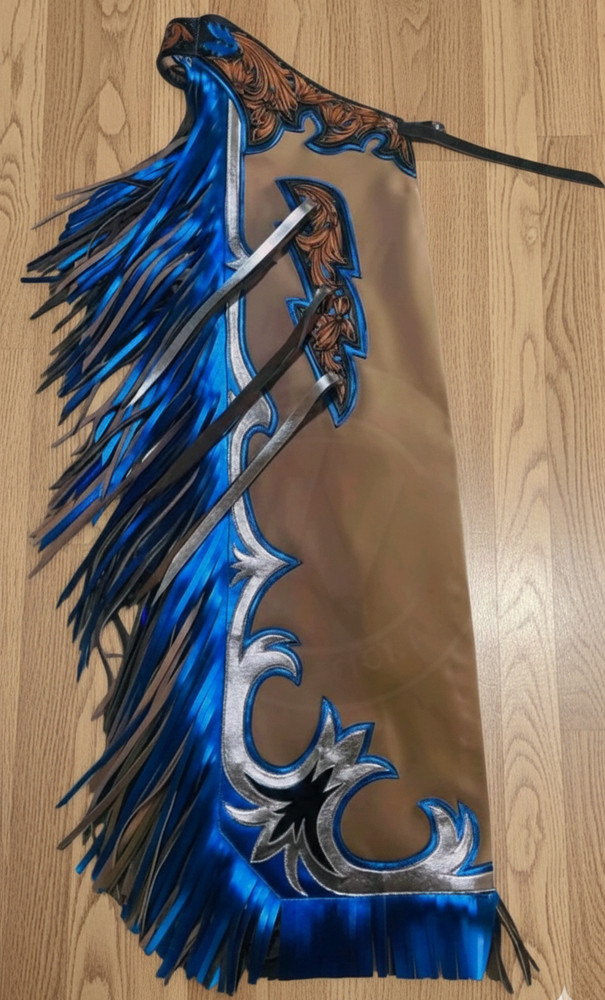 Rodeo Leather Bull Riding Chaps | Western Cowboy Rodeo Gear – Custom Design