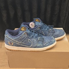 Nike SB Dunk Low Pro Denim Blue Skateboarding Shoes Men’s US 9 Medium (D)