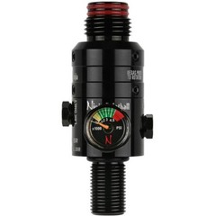 Ninja Pro V3 Rotational Tank Regulator 4500psi w/Aluminum Bonnet – Blackout
