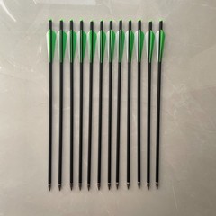 20 inch Archery Hunting Carbon Crossbow Bolts Half Moon Nock OD 8.8mm Arrows