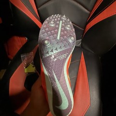 Nike Zoom Mamba V6 Track Spikes Running Shoes Red DR2733-601 w/ Spike Key