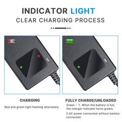 54.6V 4A Lithium Battery Charger for 48V 13s li-ion Battery DC 5.5 * 2.1/2.5m…