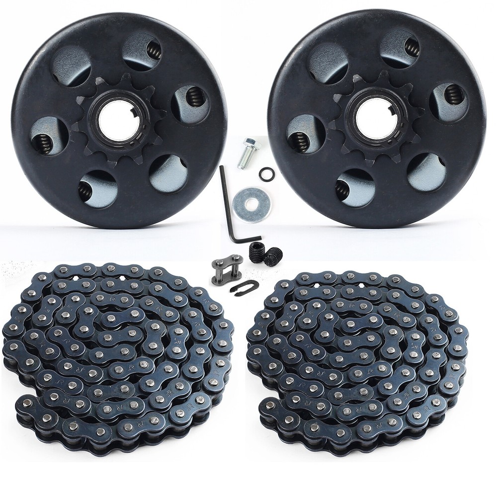 2Pack Predator 212cc Centrifugal Clutch 3/4″ Bore 12 Tooth #35 Chain 12T Go Kart