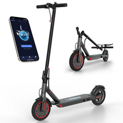 LADPED 350W Electric Scooter for Adults, Up 19 MPH Folding E-Scooter APP control