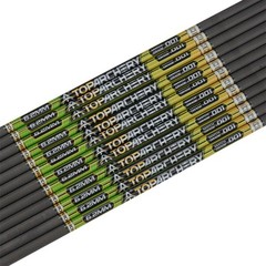 12PCS Straightness .001 33″ Pure Carbon Arrow Shaft Hunting Arrows DIY SP300-500