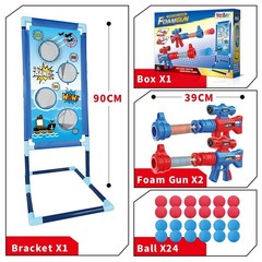 Target Game Set for Kids 6-10+ Years, Active Play with Soft Foam Balls & Scoring