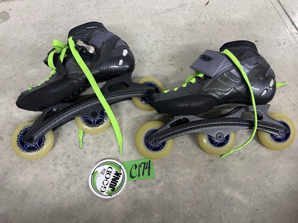 Powerslide Inline Skates Black Size 7.5