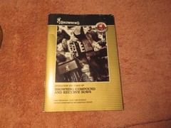 Vintage Browning Compound and Recurve Bow Manual
