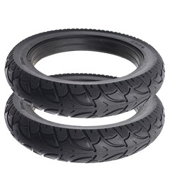 1/2x 12″ 1/2×2 1/4(57-203)/12.5×2.50 Solid Tires Black Electric Scooters E-bike