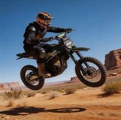 Electric Dirtbike For Teens And Adults 1500w Peak Electric Motorbike 48v 20.8Ah