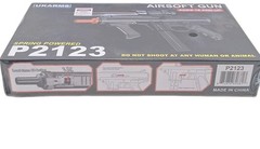 UKARMS AIRSOFT GUN P2123 w/ Rail Mount Laser & BBs BRAND NEW IN BOX !!