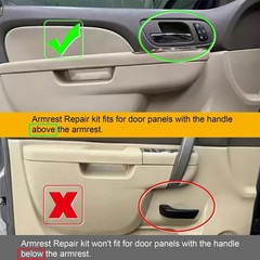 80994 Front Left Driver Side Armrest Repair Kit Fit for Chevy Silverado Suburban