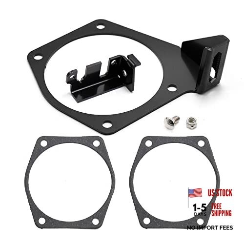 EATAKWARD 4-Bolt Throttle Cable Bracket Intakes 92MM-102MM Throttle Cable