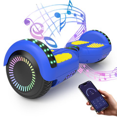 Commugo Hoverboard Electric Bluetooth Speaker LED Self-Balancing Scooter UL 2272