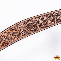 Western Headstall and Breast Collar Set HILASON Tooled Leather Horse Bridle Tack