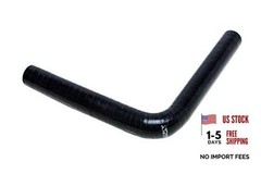 HPS HTSEC90-038-BLK Silicone High Temperature 4-ply Reinforced 90 degree Elbow