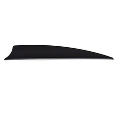 60pk Archery Arrow Vane 3″ 4″ Shield Cut Vanes Mix Two Solid Colors Your Choice