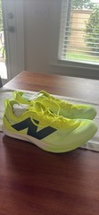 New Balance FuelCell SuperComp MD-X Track Spikes Yellow w/ Bag Size 11.5