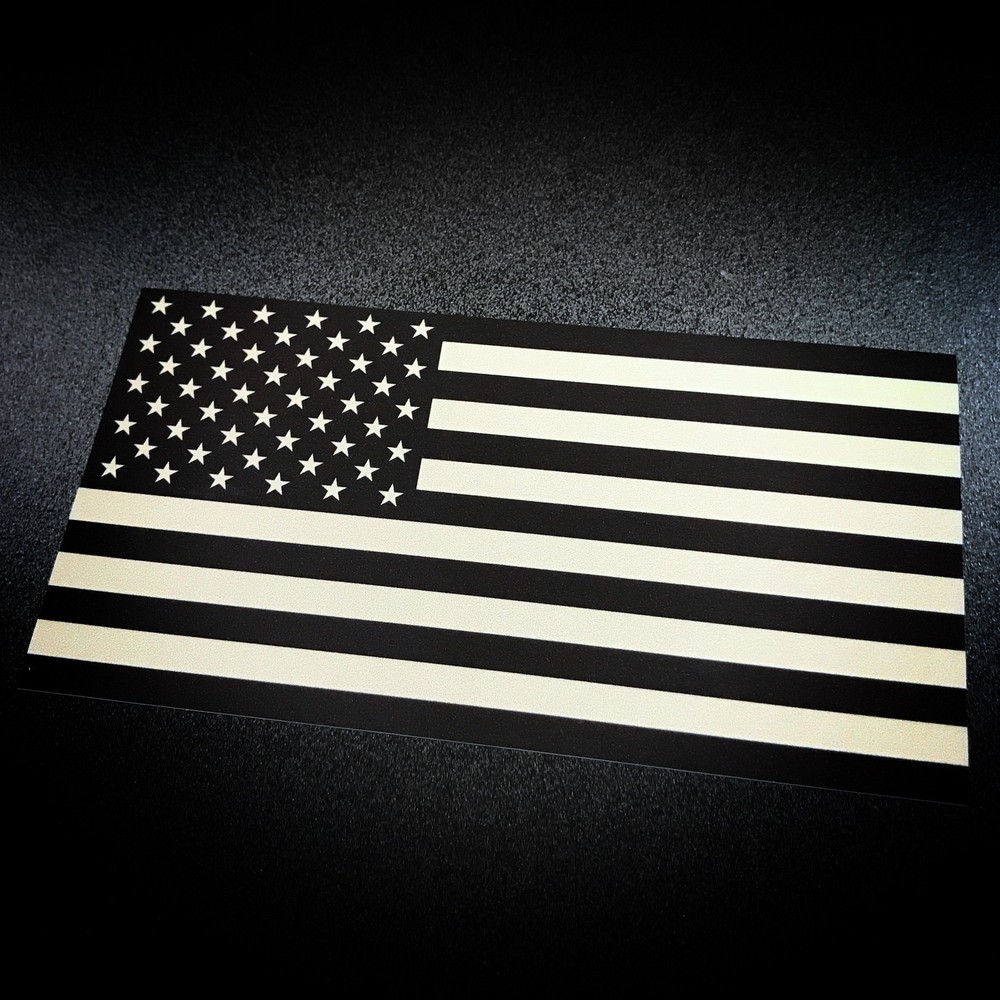 American Flag Tan – Sticker