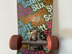 Vtg 80s Schmitt Stix Twig Complete Skateboard OG Independent Stage 2 Trucks RARE