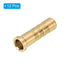 12 Pack – 38 Grain Archery Arrow Brass Insert for 244/ 6.2mm Carbon Arrows