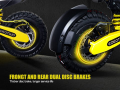 1200W Off-road Electric Scooter for Adult 48V 23.4AH 28MPH 40Miles E-Scooter