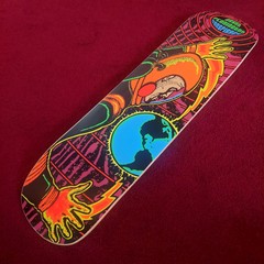 2003 Conspiracy Skateboards Bryan Pennington Astro Man Lindsey Kuhn Art
