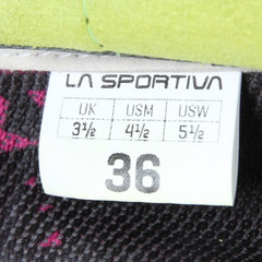 La Sportiva Skwama Climbing Shoe – Women’s. Apple Green/Cobalt, 36.0 /80092/