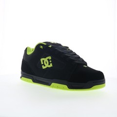 DC Coiler DC03011002-BLKLIM Mens Black Nubuck Skate Inspired Sneakers Shoes 14