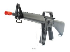 Used Airsoft Gun Rifle Spring Powered BBTac M16A2 Full Size