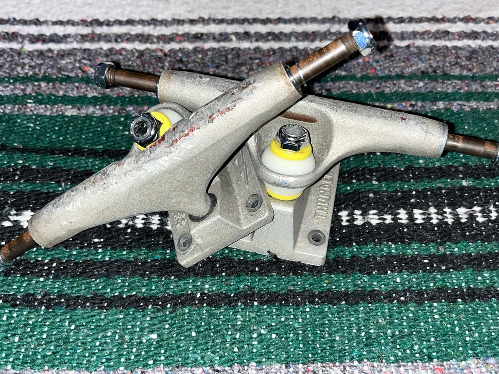 USA Made Thunder Skateboard Trucks with Bones Bushings