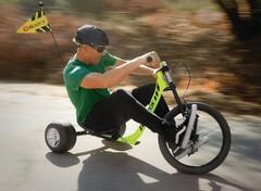 DXT Drift Trike Yellow, One Size