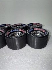 Labeda Broadway Skate Wheels 62mmx40mm Race Formula Lot Of 8