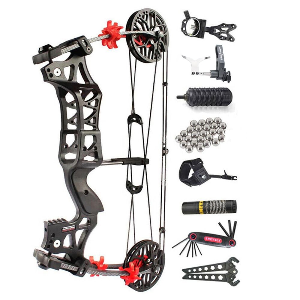 Compound Bow Kit Dual-use Bow for Arrow and Steel Ball, Steel Ball Compound B..