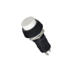 White Horn Button – For Go-Go and Pride Mobility Scooters