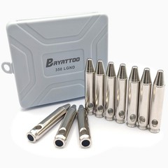 Bayattoo 350 LGND Steel Safety Practice Rounds .350 caliber, Silvery & Black