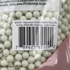 Tippmann Tactical .25g Tracer Airsoft BB’s – 4,000 Rounds – Light Green (65529)