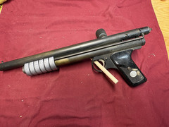 The Highly Collectable Sheridan P-Series .68 paintball pistol