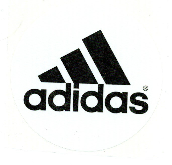 ADIDAS BASEBALL BASKETBALL FOOTBALL SOCCER APPERAL & FOOTWEAR 3″ ROUND STICKER!