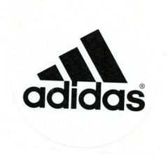 ADIDAS BASEBALL BASKETBALL FOOTBALL SOCCER APPERAL & FOOTWEAR 3″ ROUND STICKER!