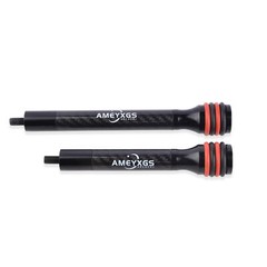 6-12» Compound Bow Stabilizer Shock Absorber Silencer Hunting Shooting Target