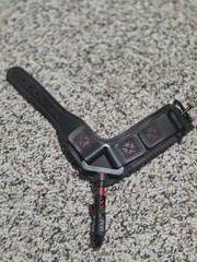 B3 Archery Brave Release, Swivel Stem Connector, Buckle Strap, Red