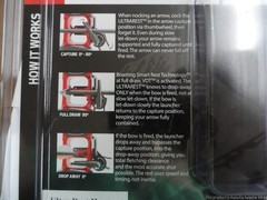 QAD Ultra Rest Hunter Black Left Hand Full Containment Fall Away Arrow Rest